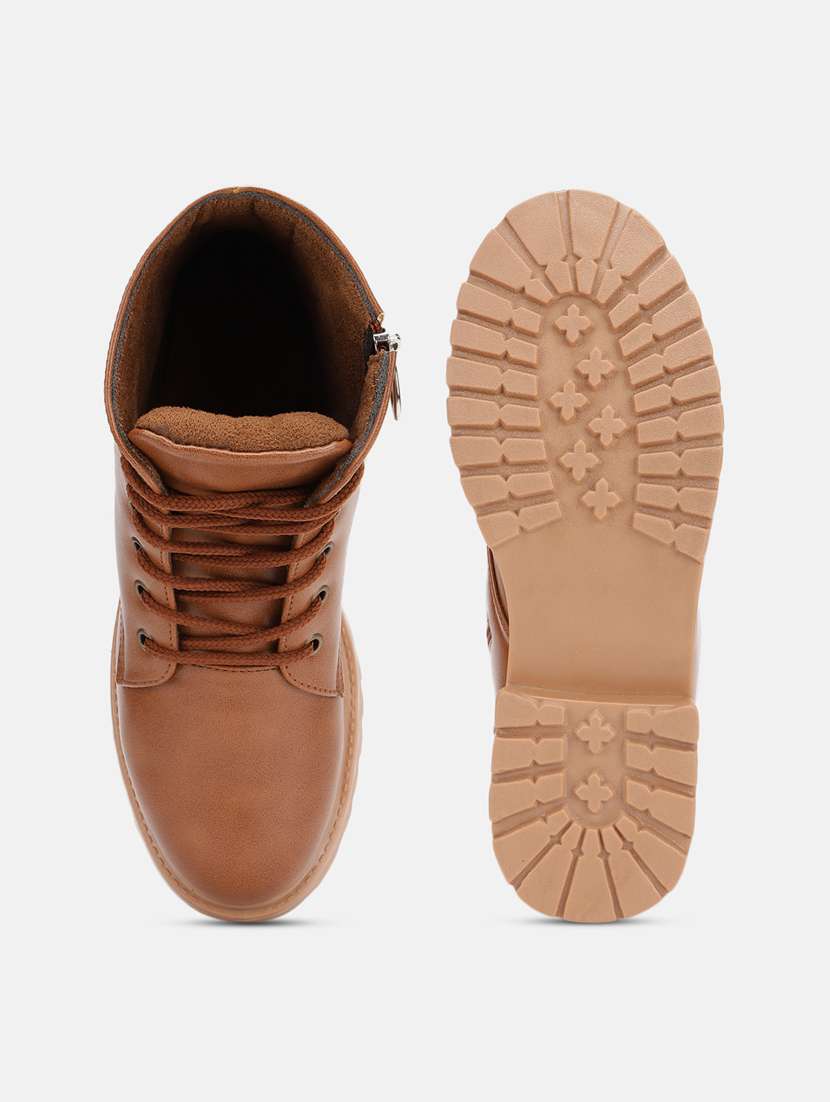 women lace up ankle boots - 19665814 - Standard Image - 4