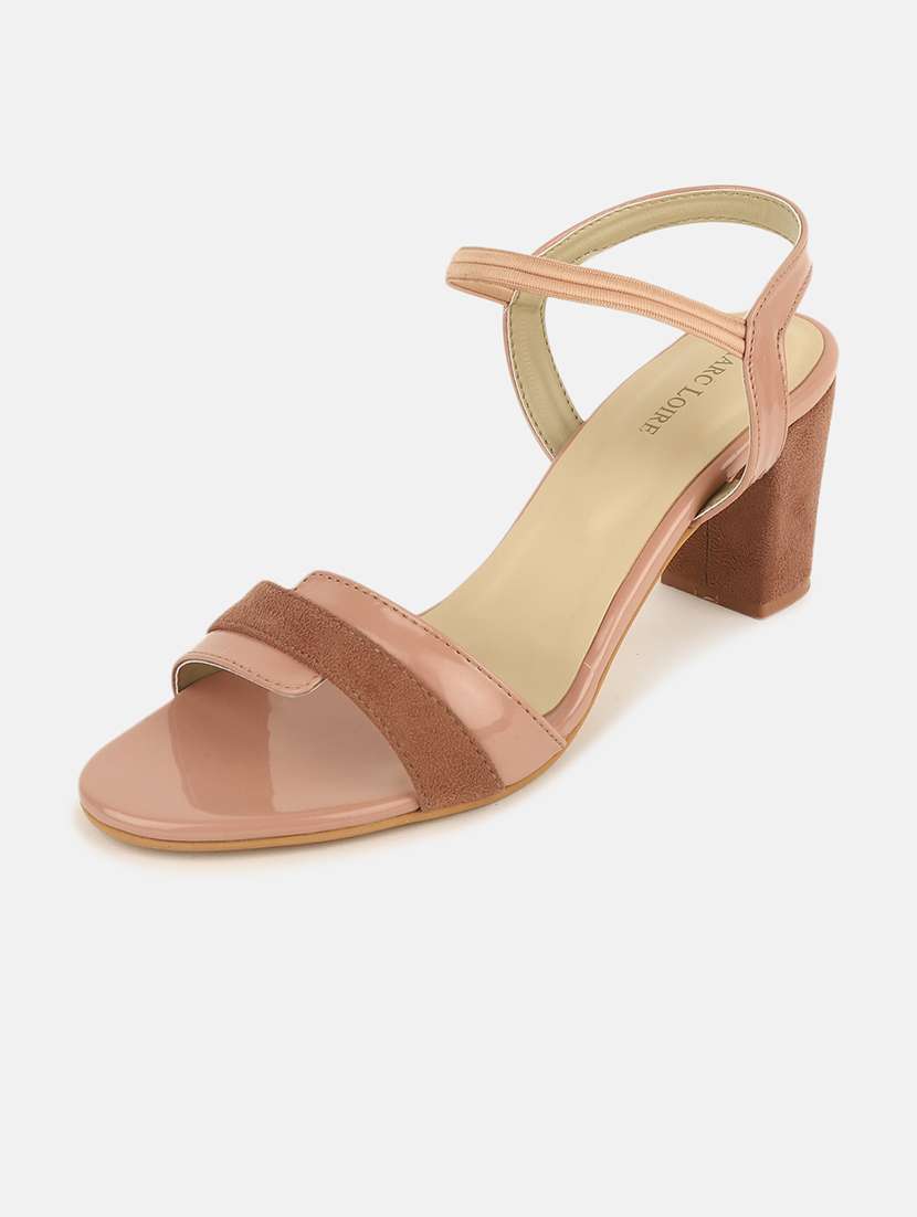 women solid back strap sandal - 19665884 - Standard Image - 1