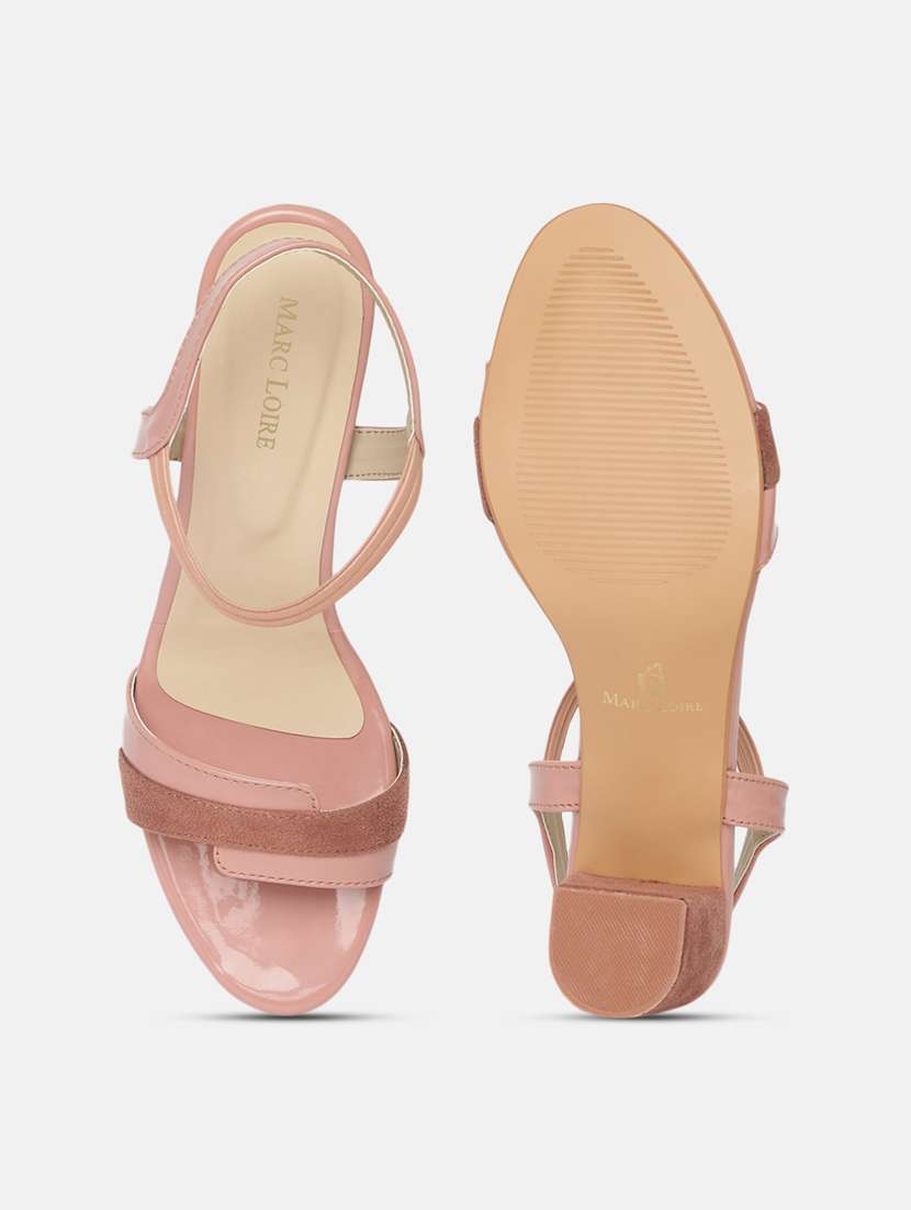 women solid back strap sandal - 19665884 - Standard Image - 4