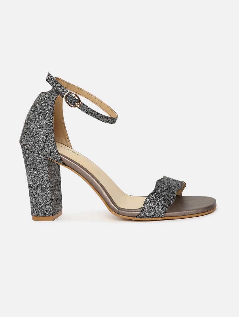 grey tpu back strap sandals - 19665939 -  Standard Image - 1