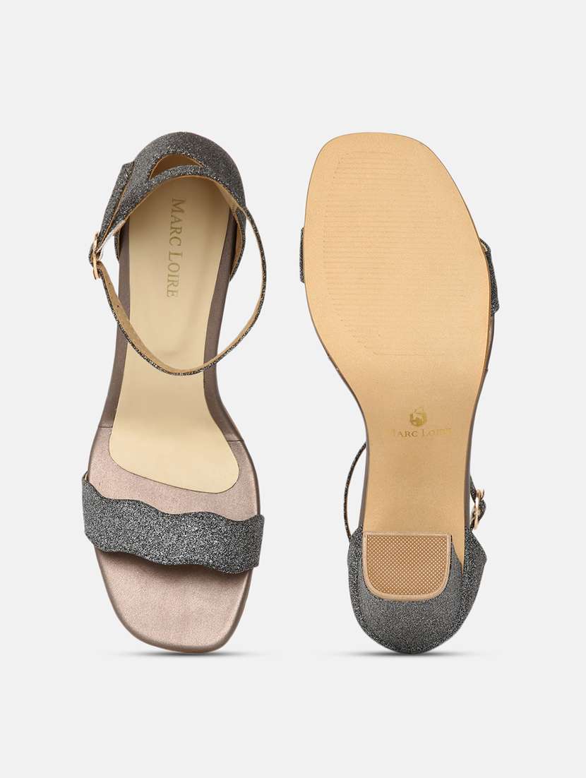 grey tpu back strap sandals - 19665939 -  Standard Image - 4