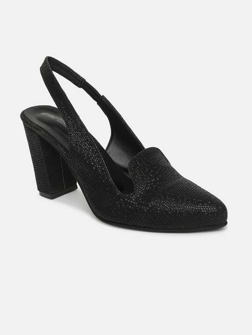 black tpu back strap sandals - 19665979 - Standard Image - 0