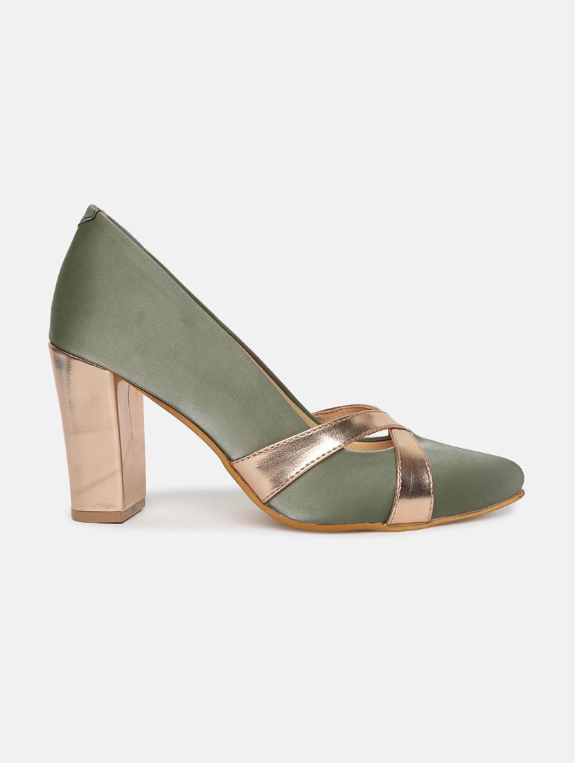 green tpu slip on pumps - 19665983 - Standard Image - 1