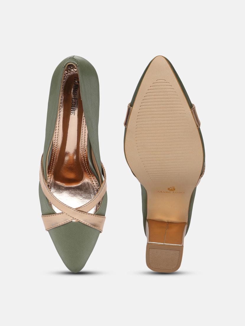 green tpu slip on pumps - 19665983 - Standard Image - 4