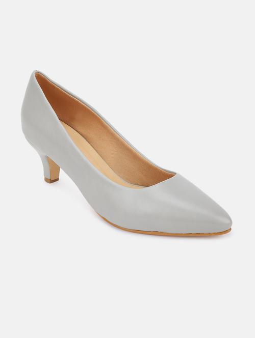 grey tpu slip on pumps - 19665987 - Standard Image - 0