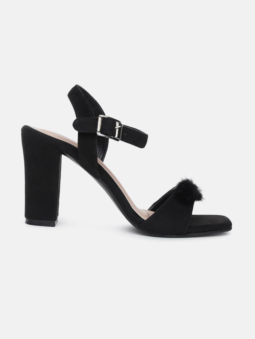 black tpu back strap sandals - 19665993 -  Standard Image - 1