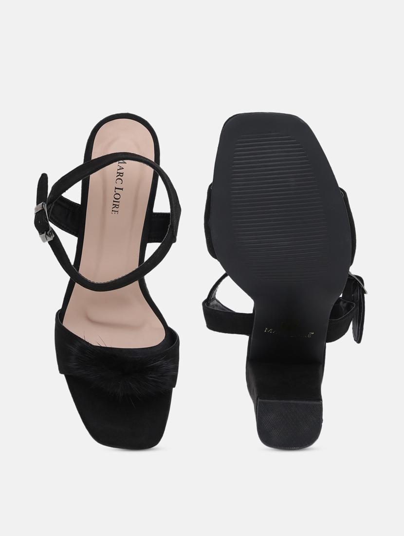 black tpu back strap sandals - 19665993 - Standard Image - 4