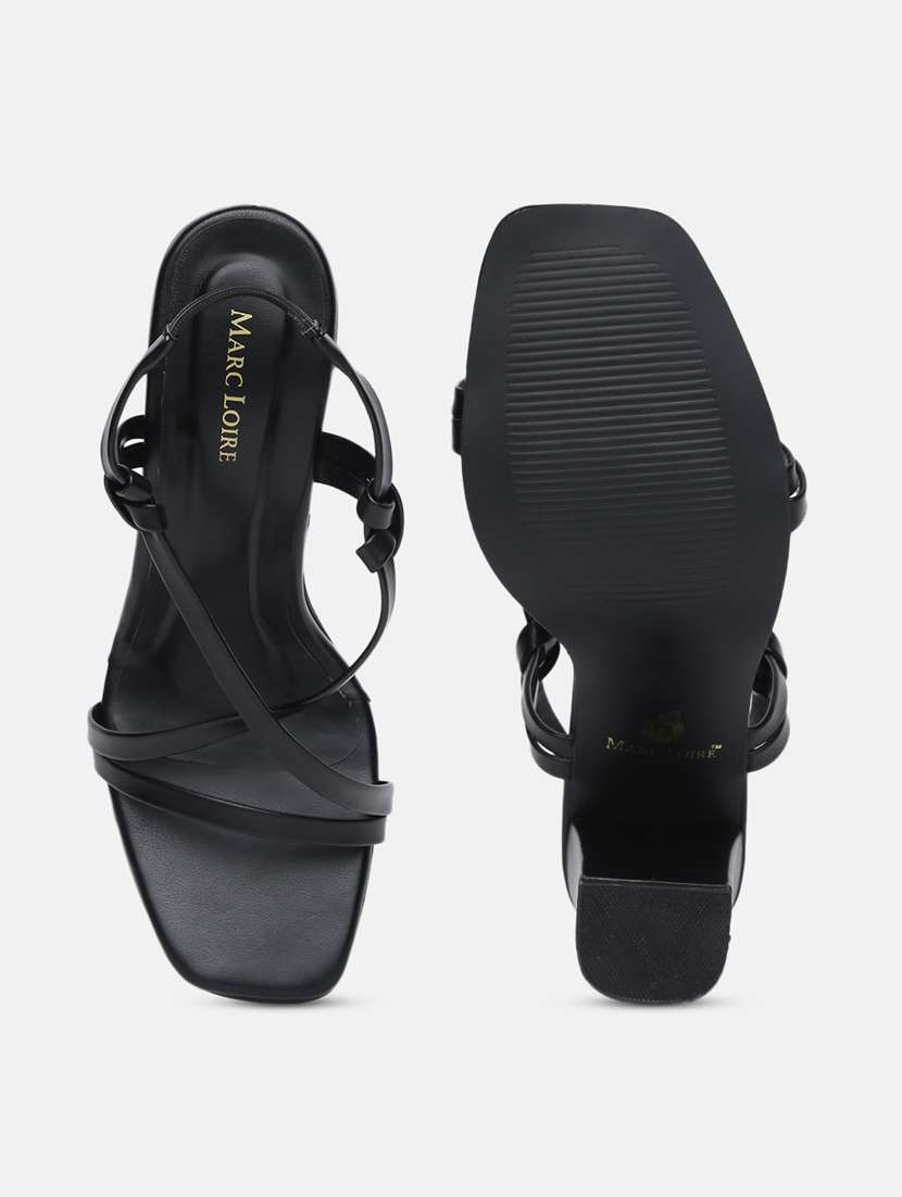 black tpu back strap sandals - 19666014 - Standard Image - 4