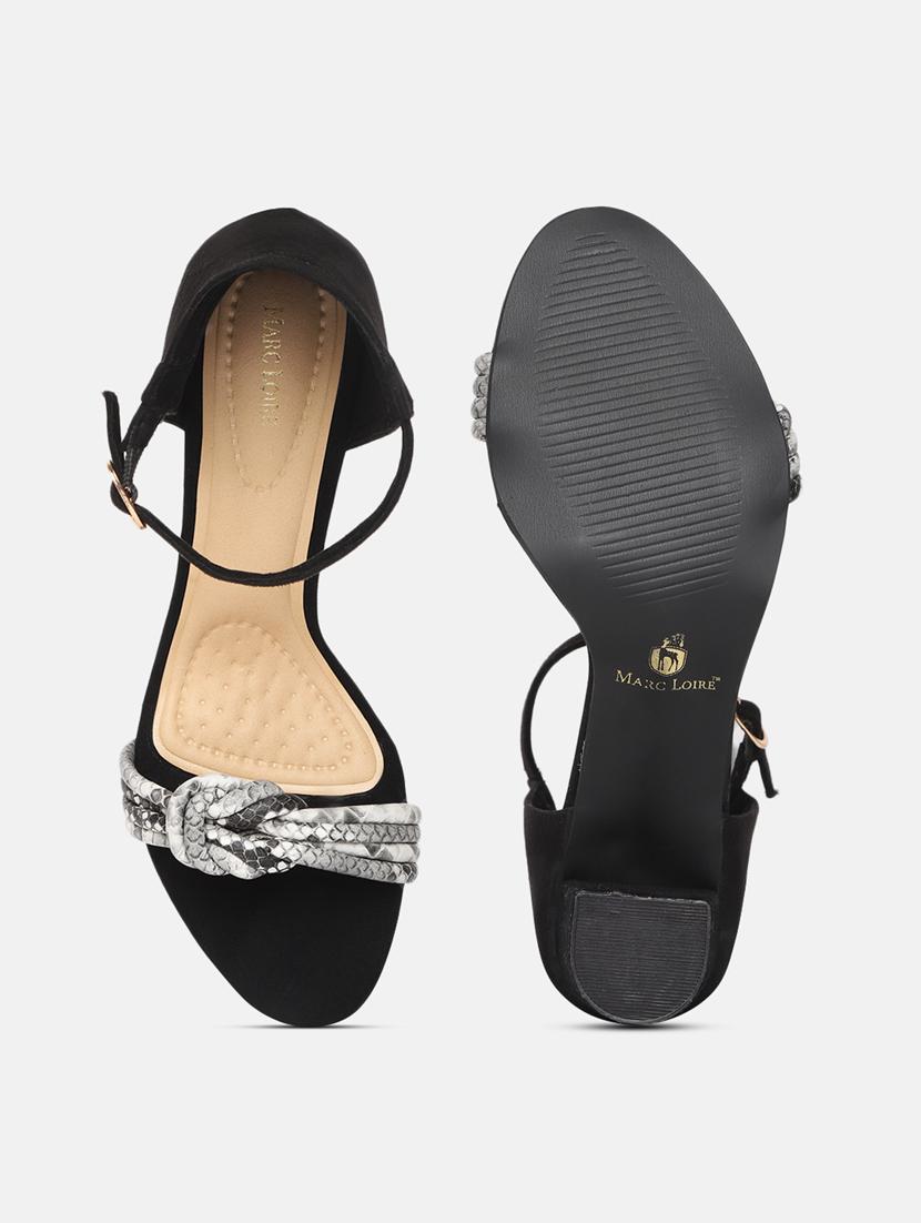 black tpu back strap sandals - 19666038 - Standard Image - 4