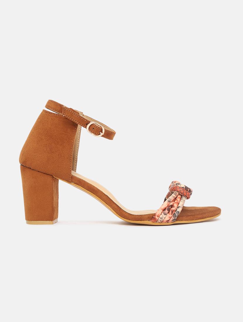 tan tpu back strap sandals - 19666039 - Standard Image - 1