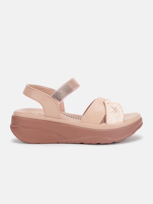 marc loire women nude solid platform heels - 19666077 - Standard Image - 0