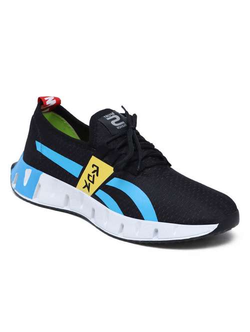 black lace up sport shoe - 19666135 - Standard Image - 0