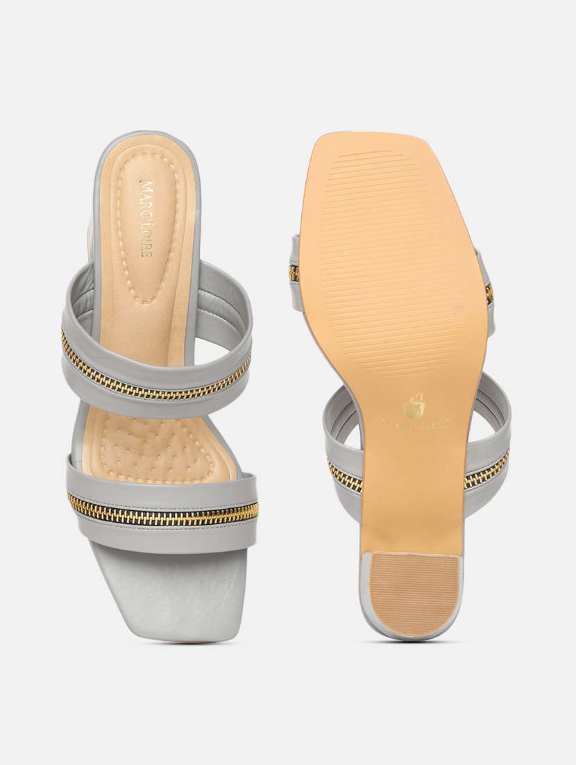 grey tpu slip on sandals - 19666360 -  Standard Image - 4