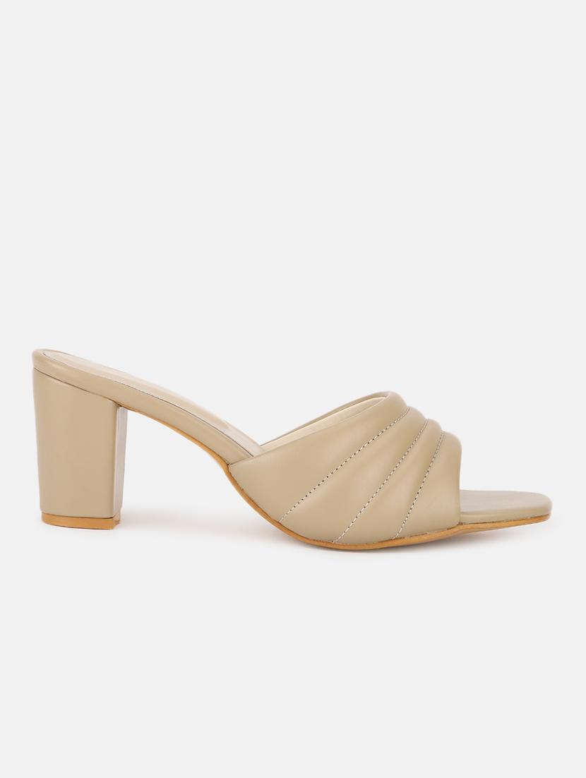 beige tpu slip on sandals - 19666362 - Standard Image - 1