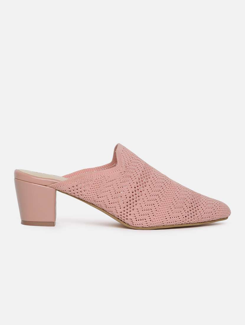 pink mules sandal - 19666386 - Standard Image - 1