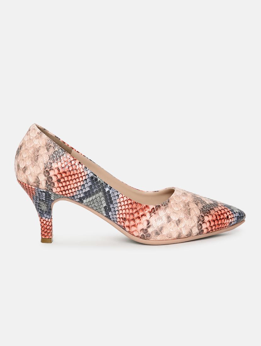 multi color animal print slip on pump - 19666388 - Standard Image - 1