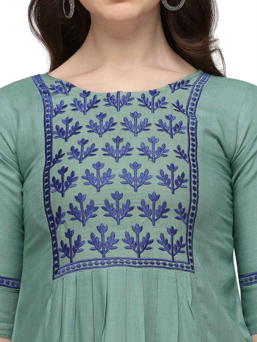 women's peplum round neck top - 19666628 - Standard Image - 4