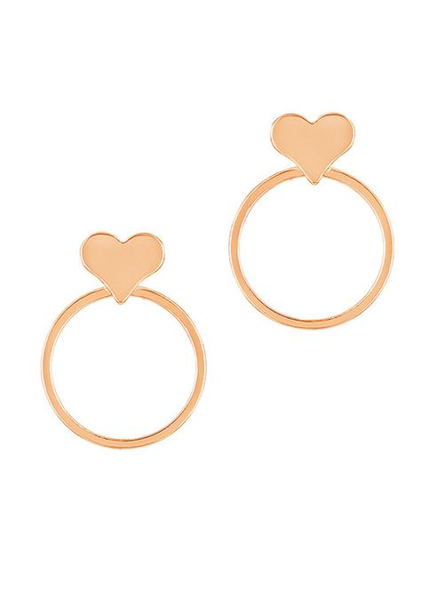 pink brass drop earring - 19667222 -  Standard Image - 0