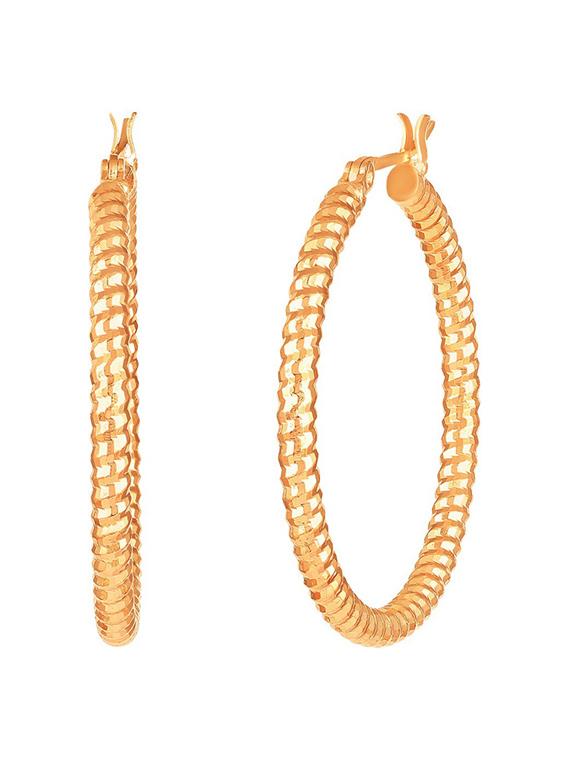 women circular hoop earrings - 19667250 -  Standard Image - 1