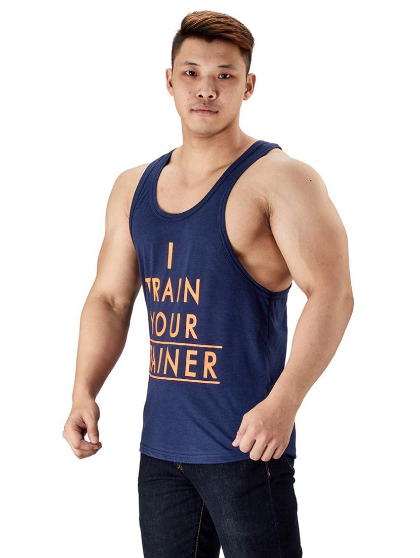 blue cotton vest - 19667520 - Standard Image - 1