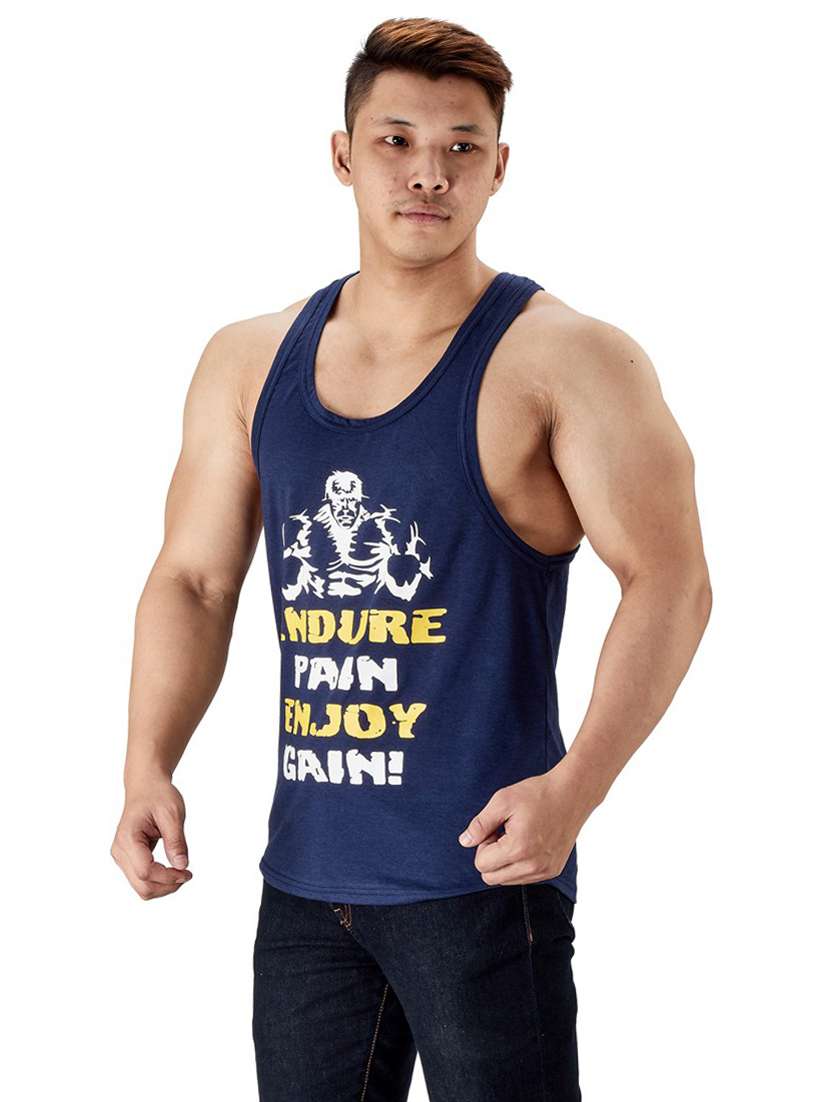 blue cotton vest - 19667538 -  Standard Image - 1