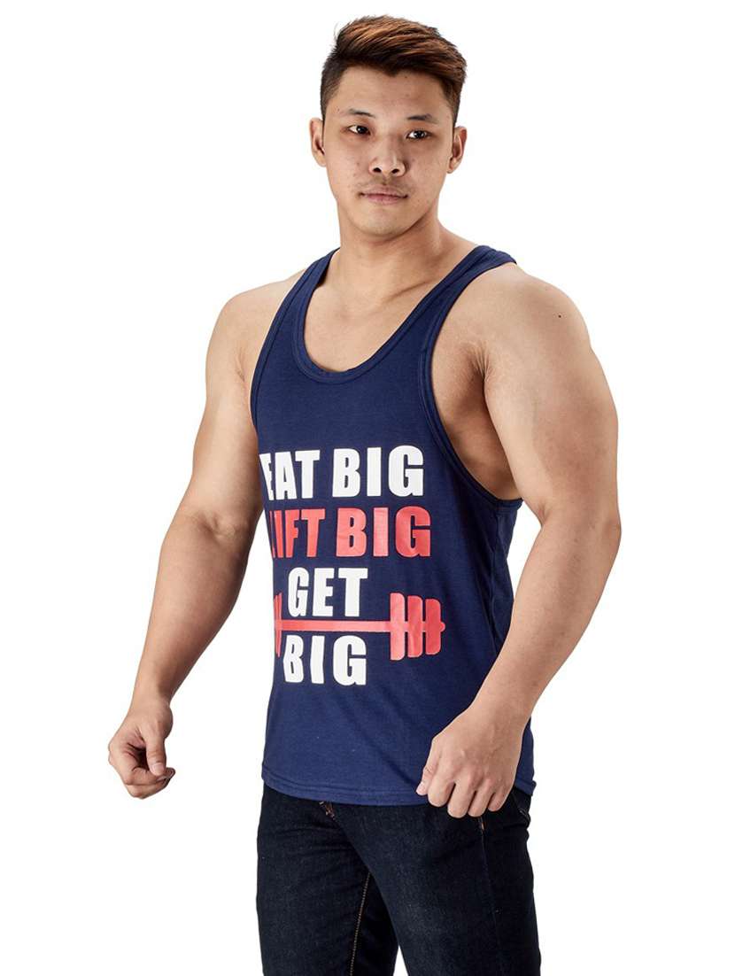 blue cotton vest - 19667539 -  Standard Image - 1