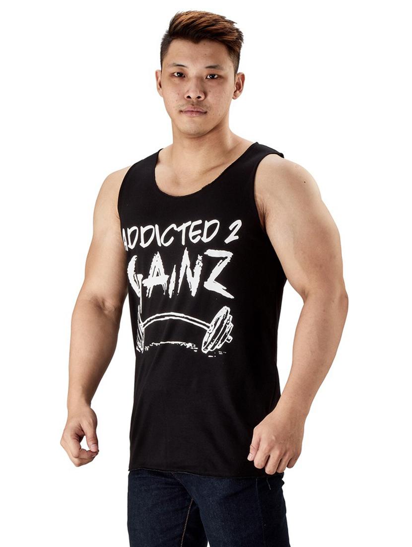 black cotton vest - 19667569 - Standard Image - 1