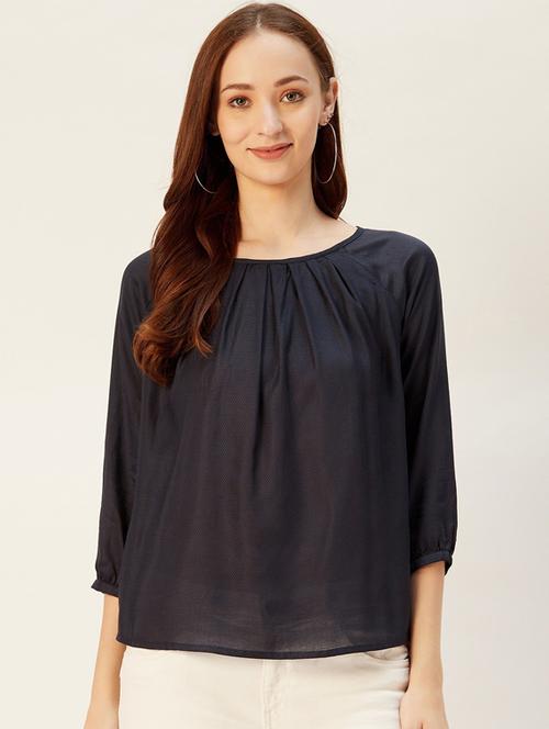 women's straight boat neck top - 19669072 -  Standard Image - 0