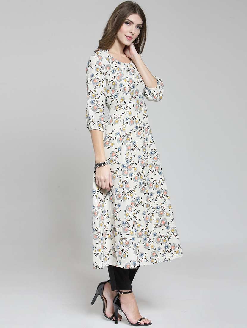 printed kurta with pant set - 19670365 -  Standard Image - 1