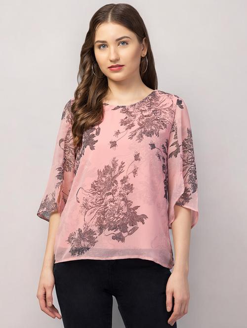 women's a line round neck top - 19670371 -  Standard Image - 0