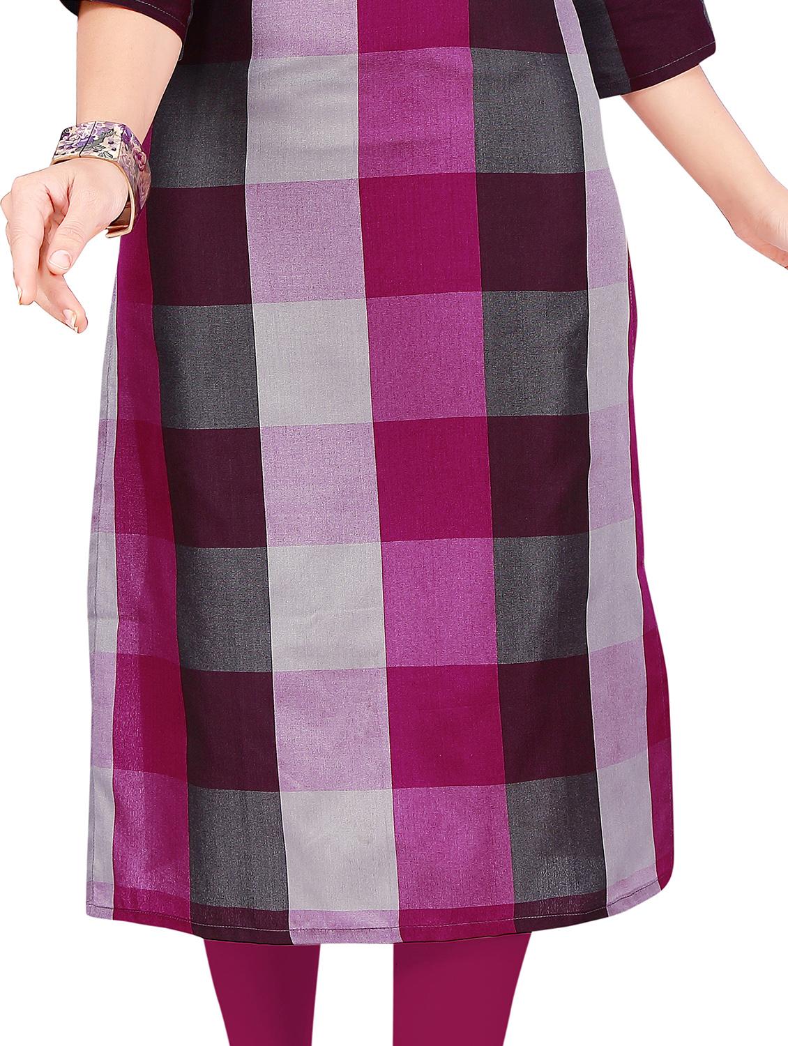 women's straight kurta - 19672520 - Standard Image - 4
