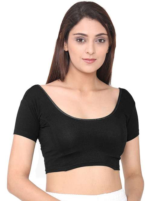 women solid regular stitched blouse - 19682068 - Standard Image - 0