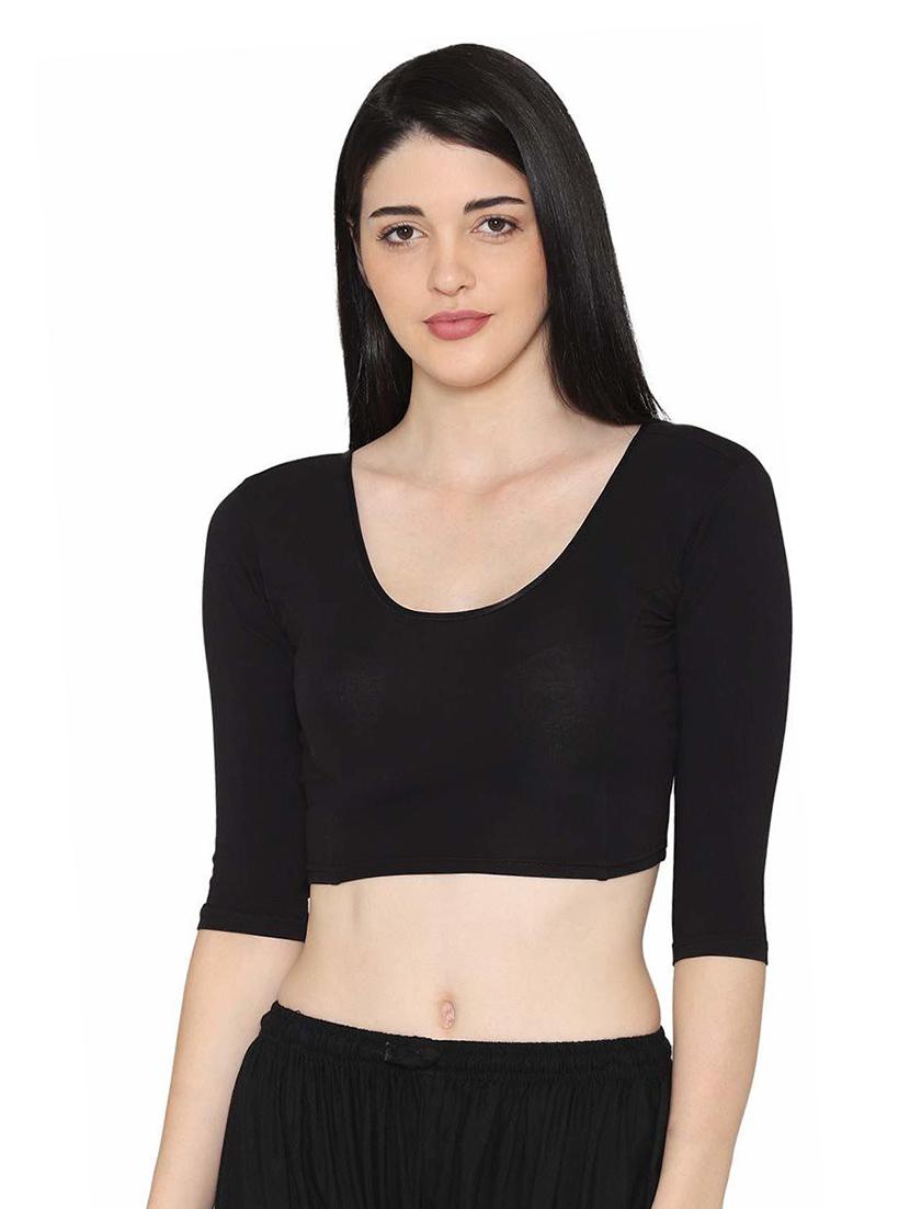 women solid regular stitched blouse - 19682076 - Zoom Image - 0