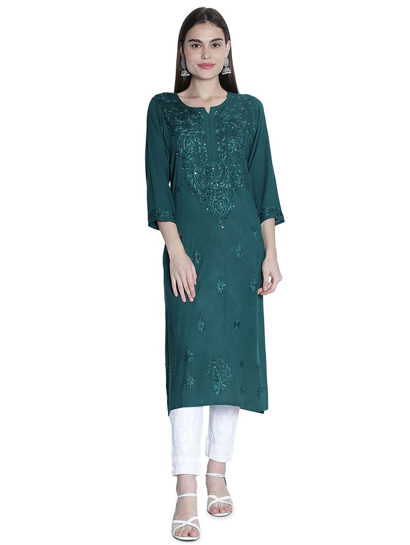 women's straight kurta