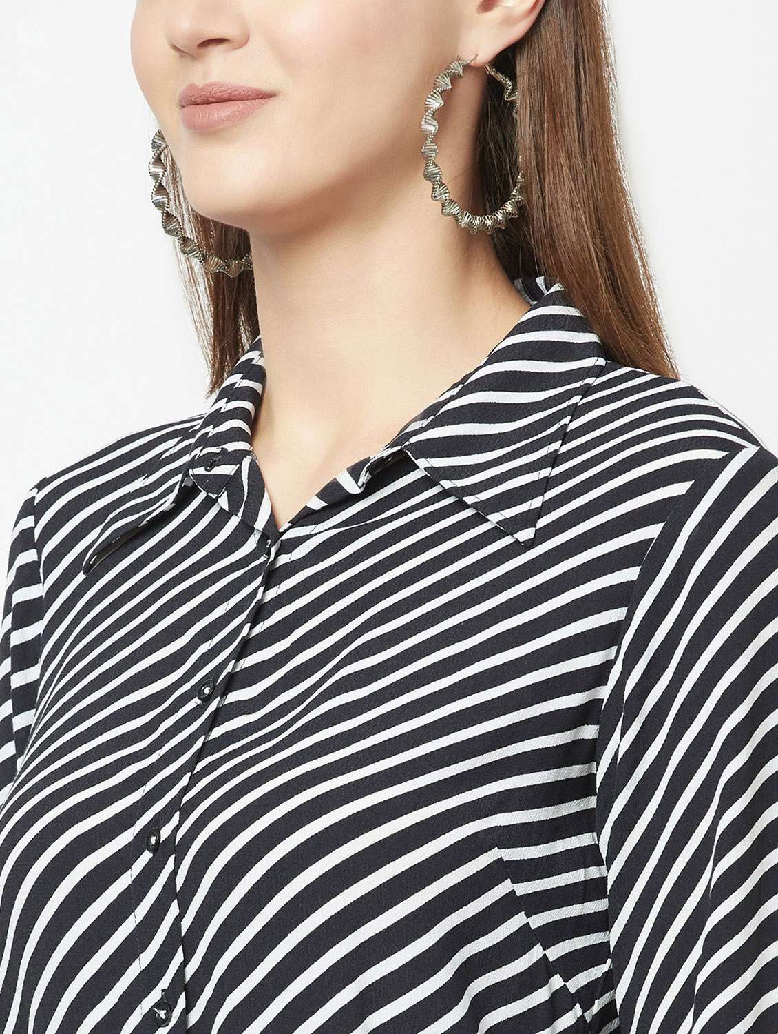 women's shirt striped dress - 19684873 -  Standard Image - 6