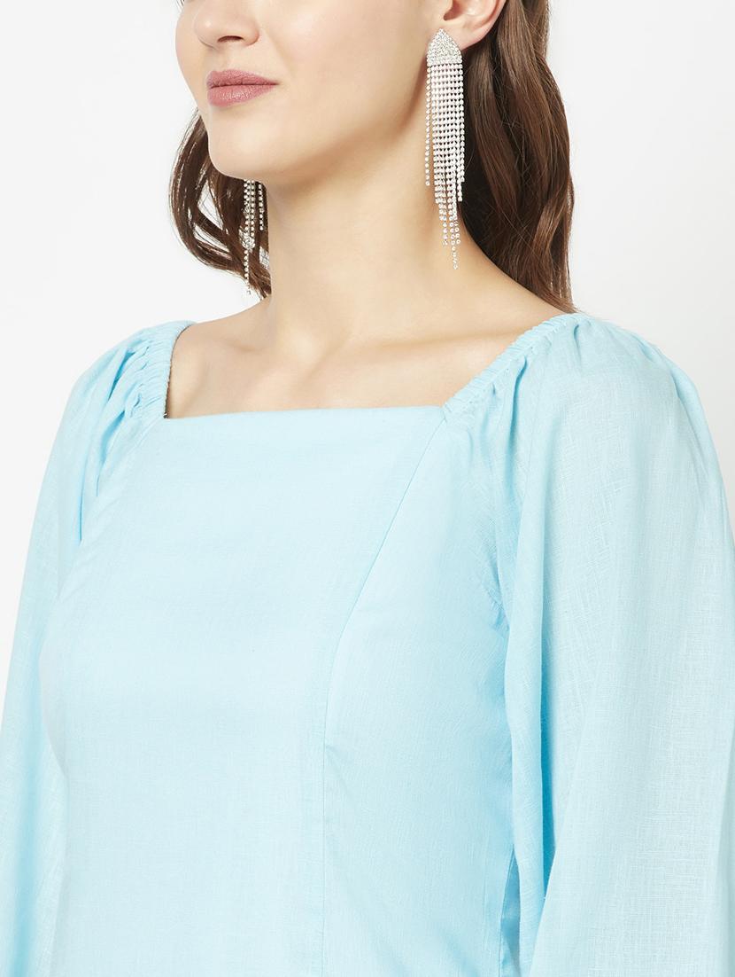 women's fit & flare solid dress - 19684876 - Standard Image - 6