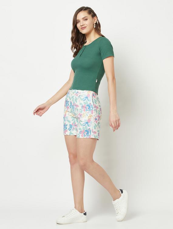 solids cotton blend regular tee - 19685677 - Standard Image - 4