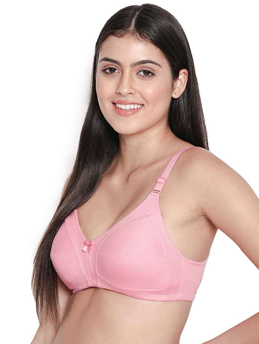 pink poly spandex tshirt bra - 19688552 -  Standard Image - 1