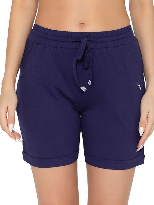 blue solid regular short - 19688595 - Standard Image - 0