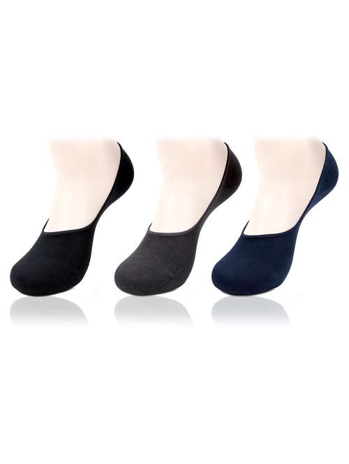 set of 3 no show socks