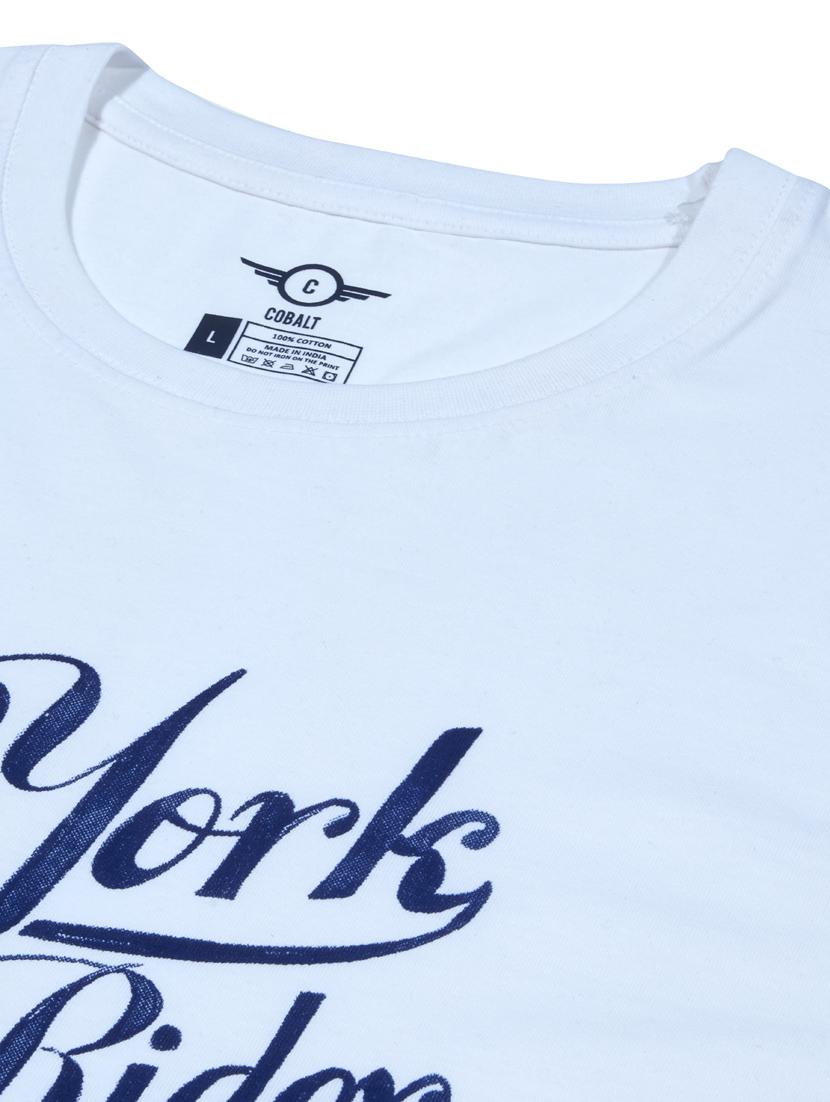 round neck printed regular t-shirt - 19689009 - Standard Image - 4