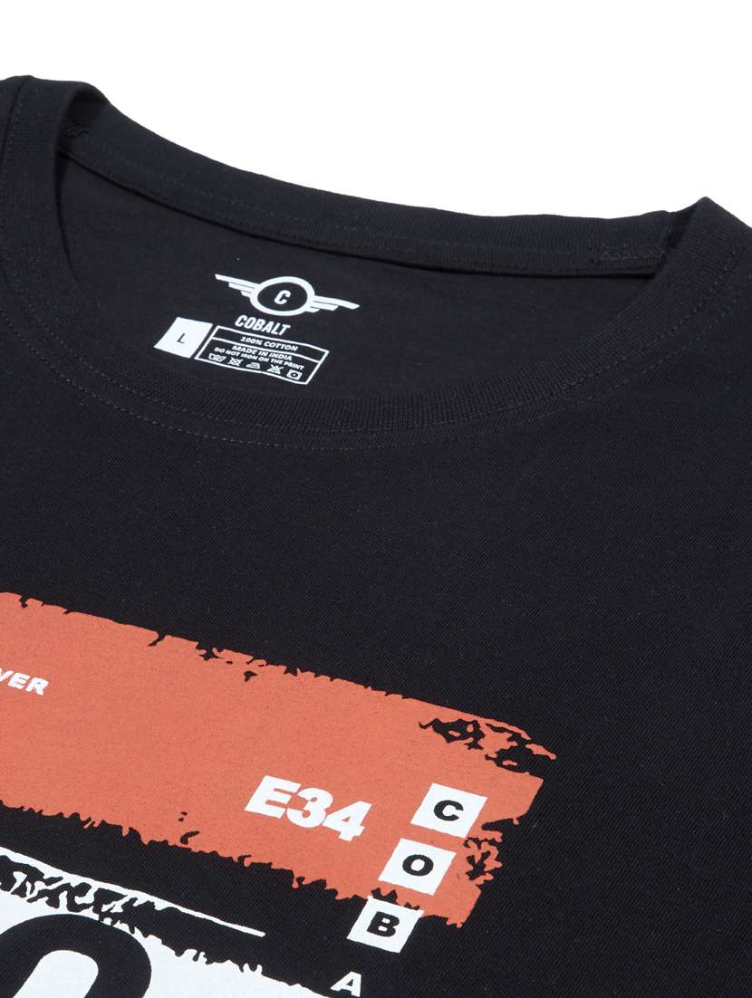 round neck printed regular t-shirt - 19689016 -  Standard Image - 4