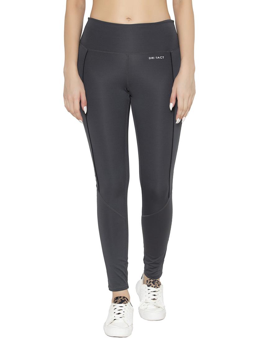 grey solid full length jegging - 19689059 - Zoom Image - 0