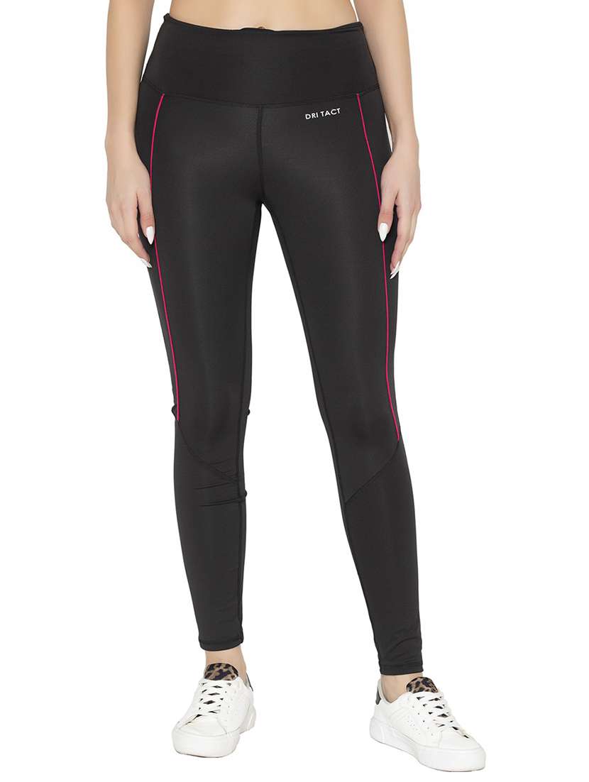 black solid full length jegging