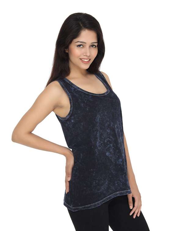 women's a line scoop neck top - 19689121 - Standard Image - 1