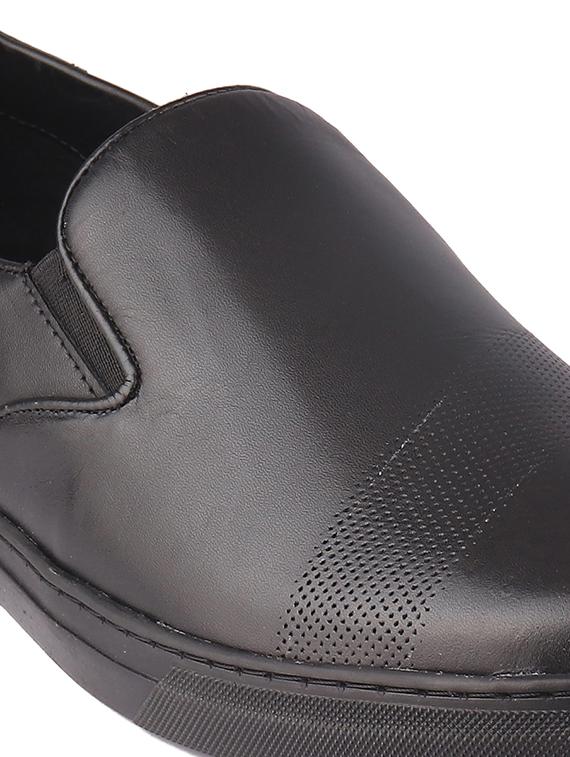 black slip on formal shoe - 19690316 - Standard Image - 4