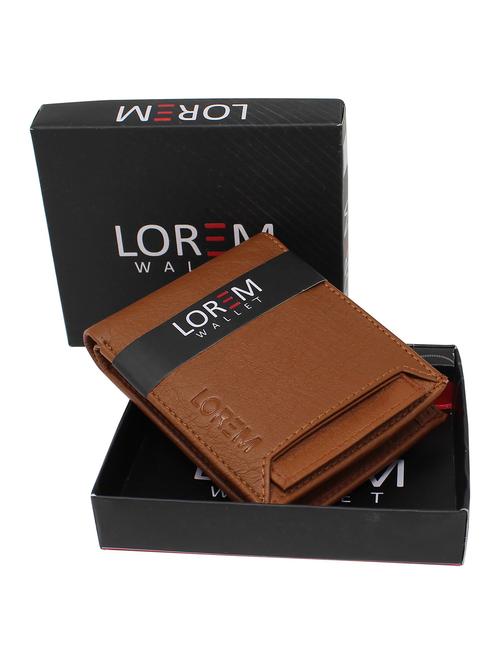 tan leatherette wallet - 19690846 - Standard Image - 0