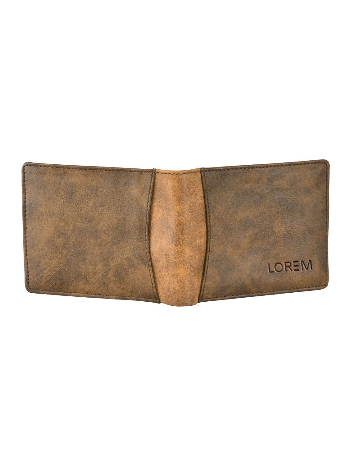 brown leatherette wallet - 19690867 -  Standard Image - 4
