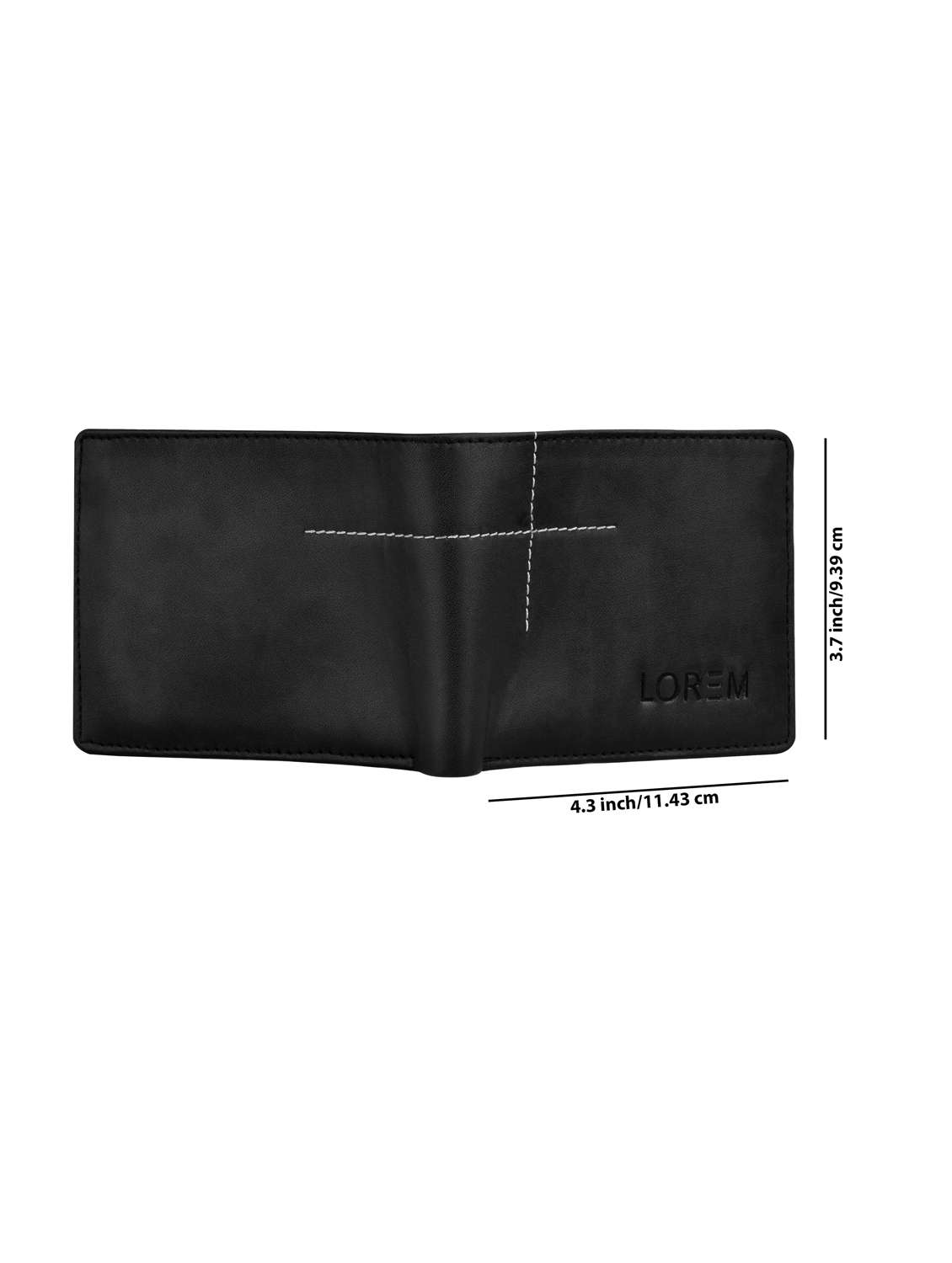 black leatherette wallet - 19690881 -  Standard Image - 4