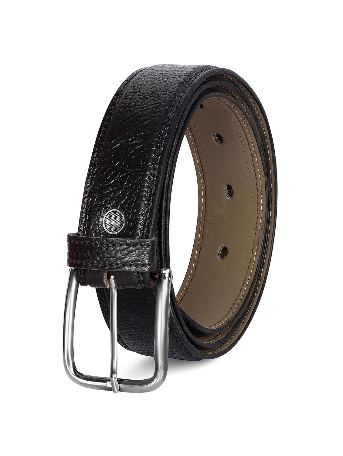 black leatherette belt - 19690941 - Standard Image - 1